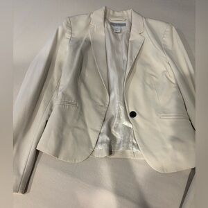 Cream H&M Suit Jacket and Pants